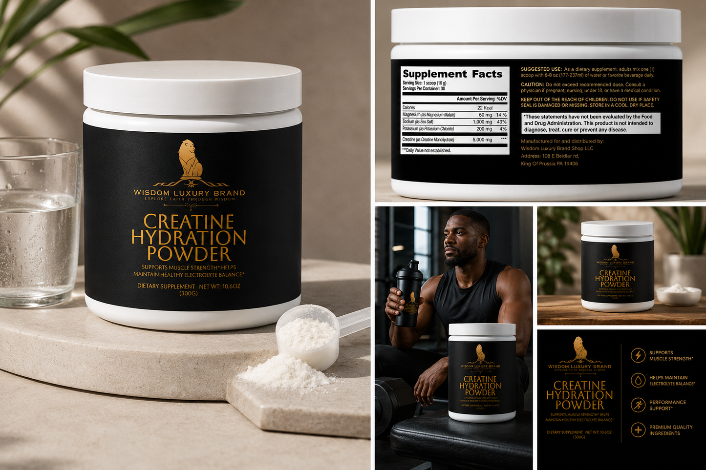 Creatine Hydration Powder