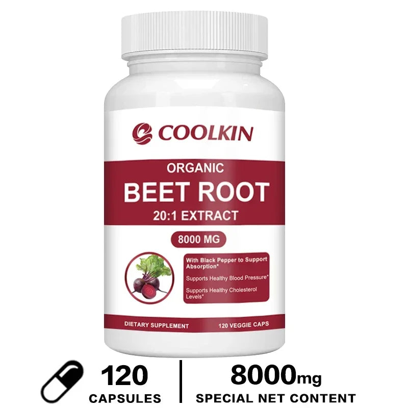 Beet Root - Improved Athletic Performance, Digestive Health, Heart Health, Improved Circulation