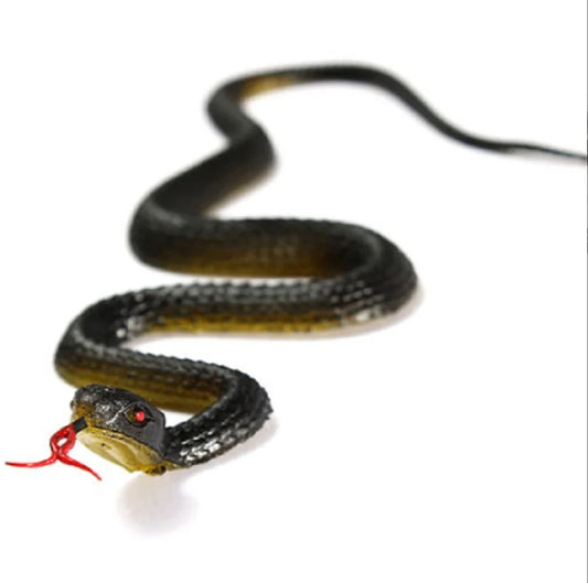 1pcs Rubber Fake Snake 45cm Realistic Fake Snake Prank Trick North US Green Anaconda Scary Halloween Party Accessories