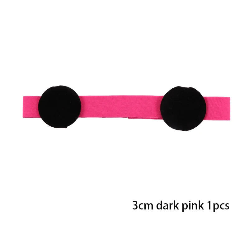 1Pcs Edge Melt Band For Lace Wigs With Ear Puff Adjustable Elastic Headband With Ear Protector Wig Band With Ear Covers Purple