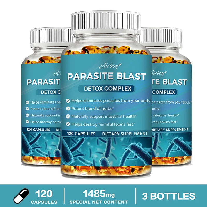 Parasite Blast - Bowel Cleansing Supplement, Digestive Health, Immune Health, Parasite Removal