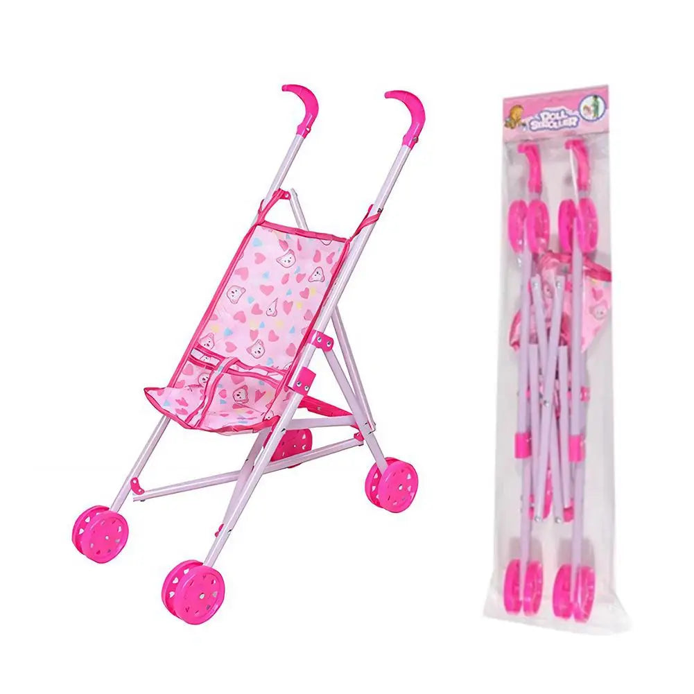 Toys For 1 Year Old Toys For 9 Year Old Boys Pretend Play Foldable Doll Stroller Toddler Learning Toy Girls' Imagination Booster