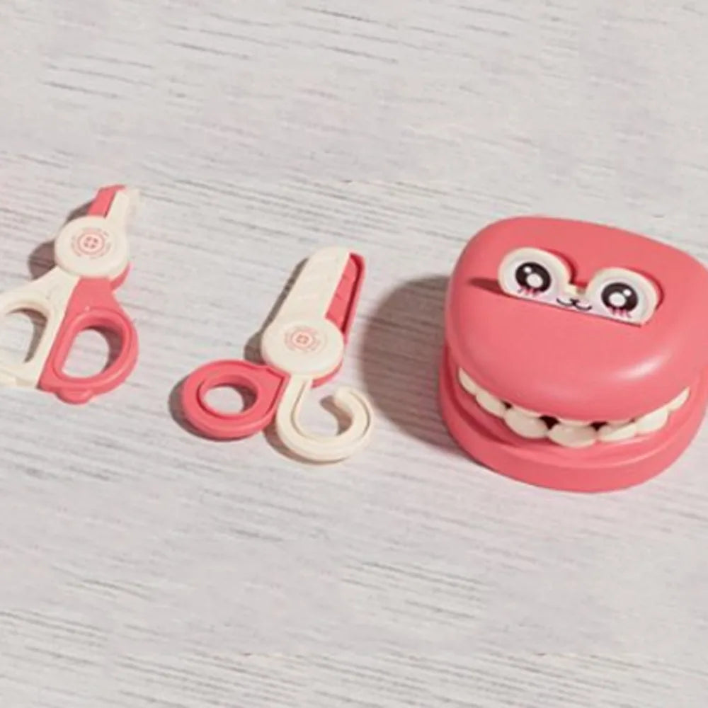 Role Playing Game Dental Doctor Toys Pretend Play Toothbrush Simulation Dentist Toy Set Interaction Early Education