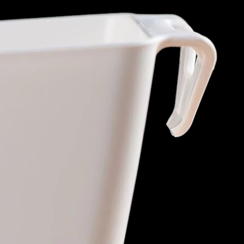 Household Back Hanging Plastic Storage Basket