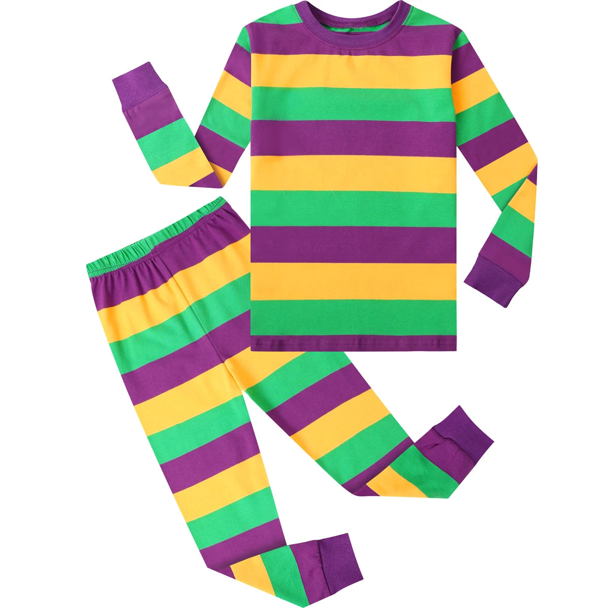 Black and White Striped Pajamas Set Toddler Boys Girls Halloween Robber Prisoner Thief Pjs for Kids Pyjamas Infant Party Clothes