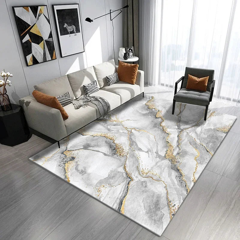 Home Mats Marble Carpets Living Room Bedroom Entrance Doormat Floor Mats Carpets Anti-Slip Mat Rugs Balcony Rug Bedroom Decor
