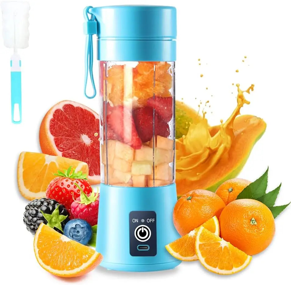 Electric Juicer Mini Portable Blender Fruit Mixers Fruit Extractors Multifunction Juice Maker Machine Blender Smoothies Mixer