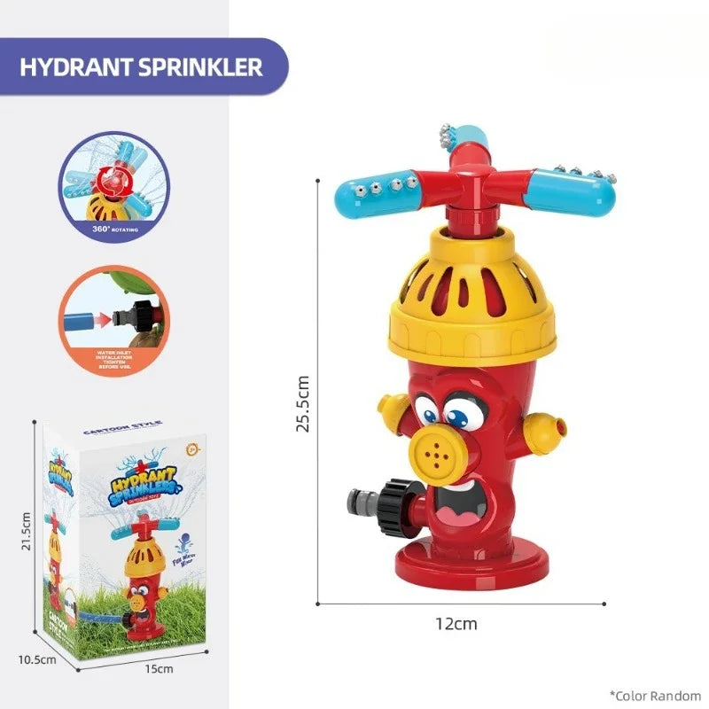 Bathroom Interesting Water Play Toys Cartoon Cute Cactus Outdoors Lawn Garden Water Sprinkler Children Water Pipe Squirt Toys