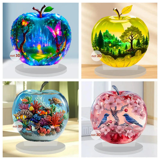 Crystal Figurine Paperweight, Clear Collectible Figurines Crafts, Home Office Handmade Statue Ornament Decoration