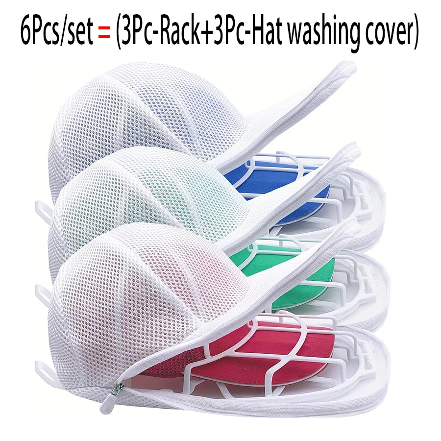 1Pc Hat washer, household items, laundry accessories, anti deformation hat protection frame, sturdy