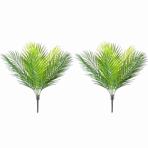 Artificial Palm Tree Plastic Plants Greenery Fake Faux for Home Indoor
