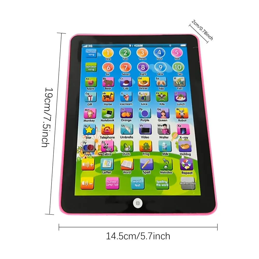 Kids Tablet Boys Touch Control Kids Educational Tablet Early Development Interactive Electronic Montessori Learning Toys For