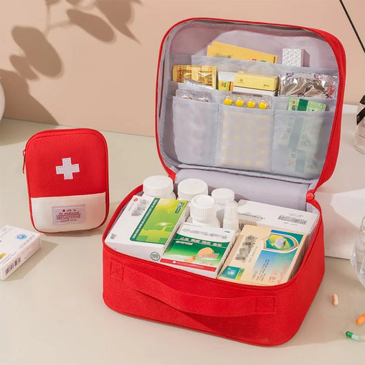 Household Medical Item Sorted Storage Bag Travel Sport Camping Outdoor First Aid Kit Portable Organization Storage Kit