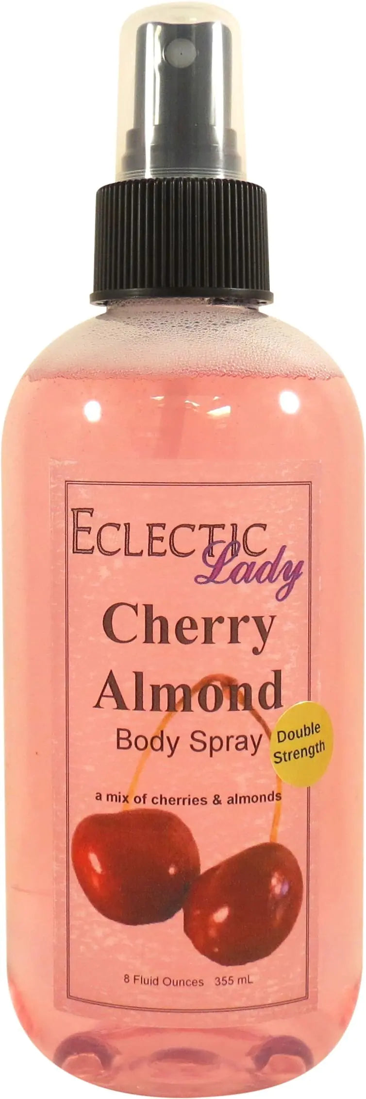 Cherry Almond Body Spray 16 ounces Body Mist for Women with Clean Light & Gentle Fragrance Long Lasting Perfume with Comforting Scent for Men & Women Cologne with Soft Subtle Aroma For Daily Use