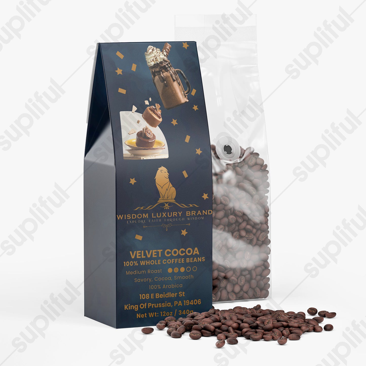 Velvet Cocoa Coffee (Medium Roast)