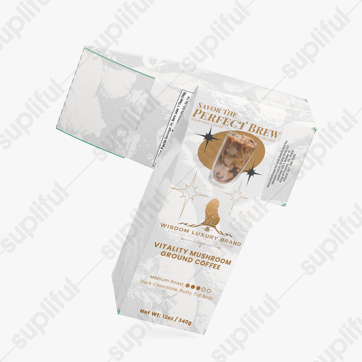Vitality Mushroom Coffee (Medium Roast)