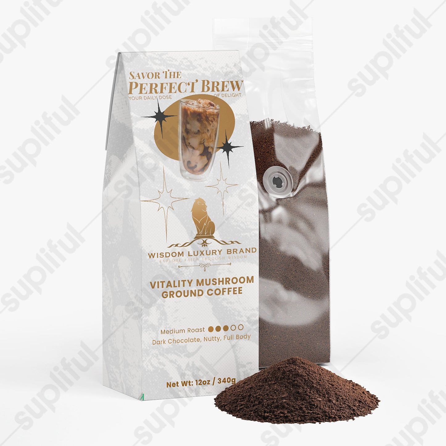 Vitality Mushroom Coffee (Medium Roast)