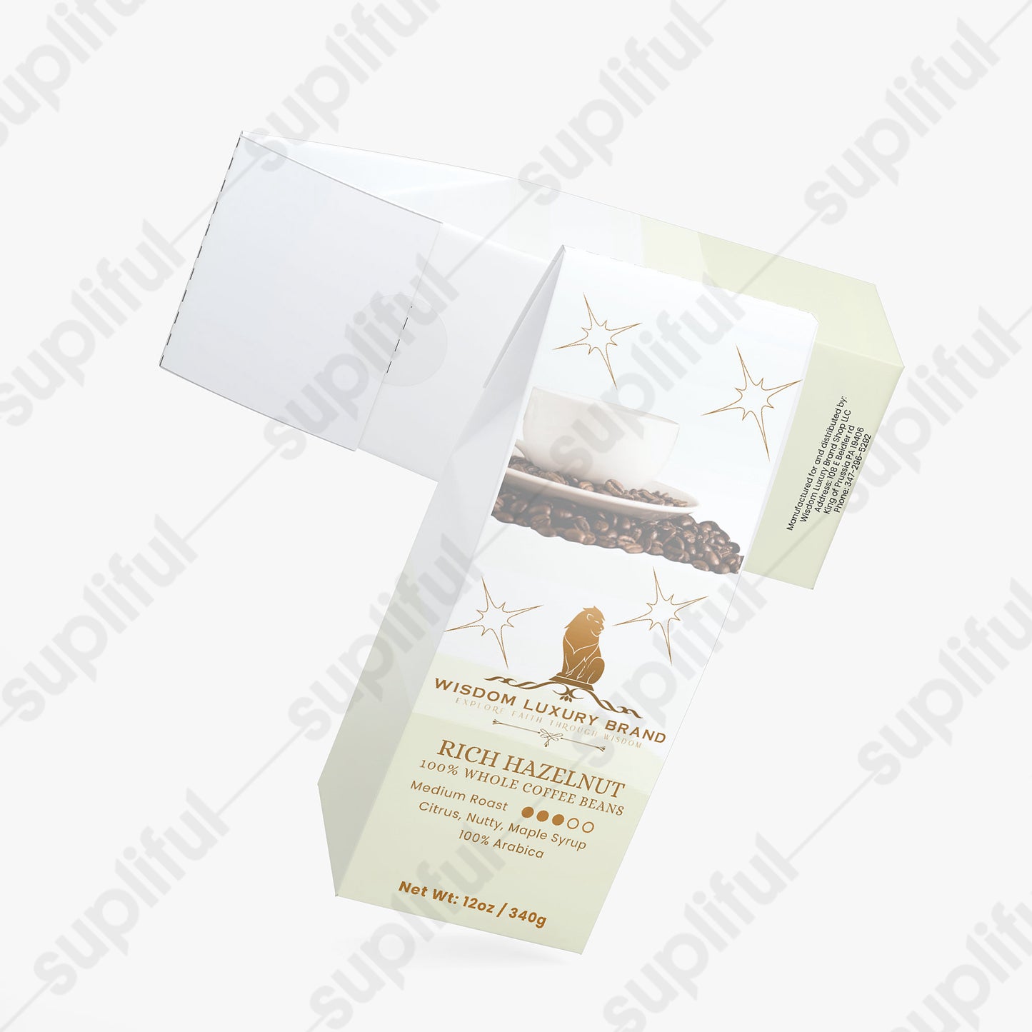 Rich Hazelnut Coffee (Medium Roast)