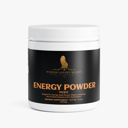 Energy Powder (Yuzu Flavor)