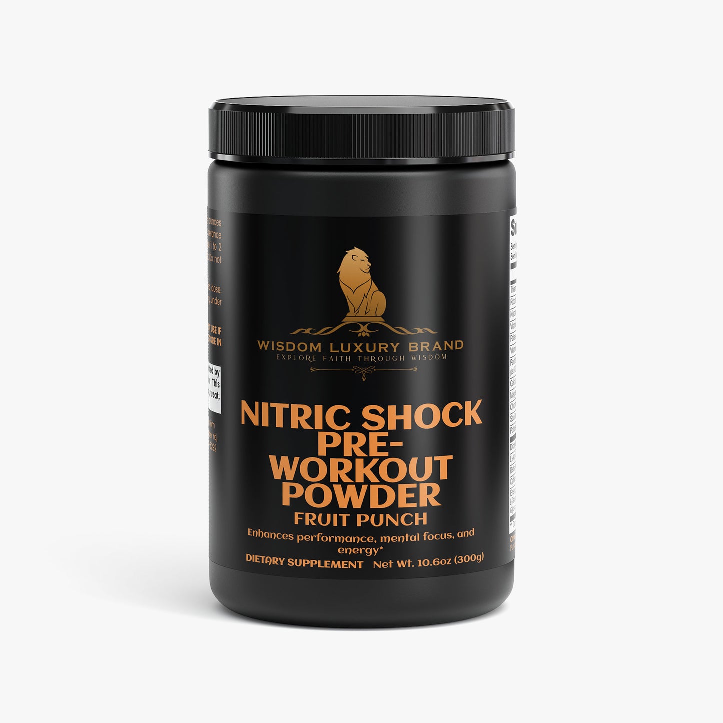 Nitric Shock Pre-Workout Powder (Fruit Punch)