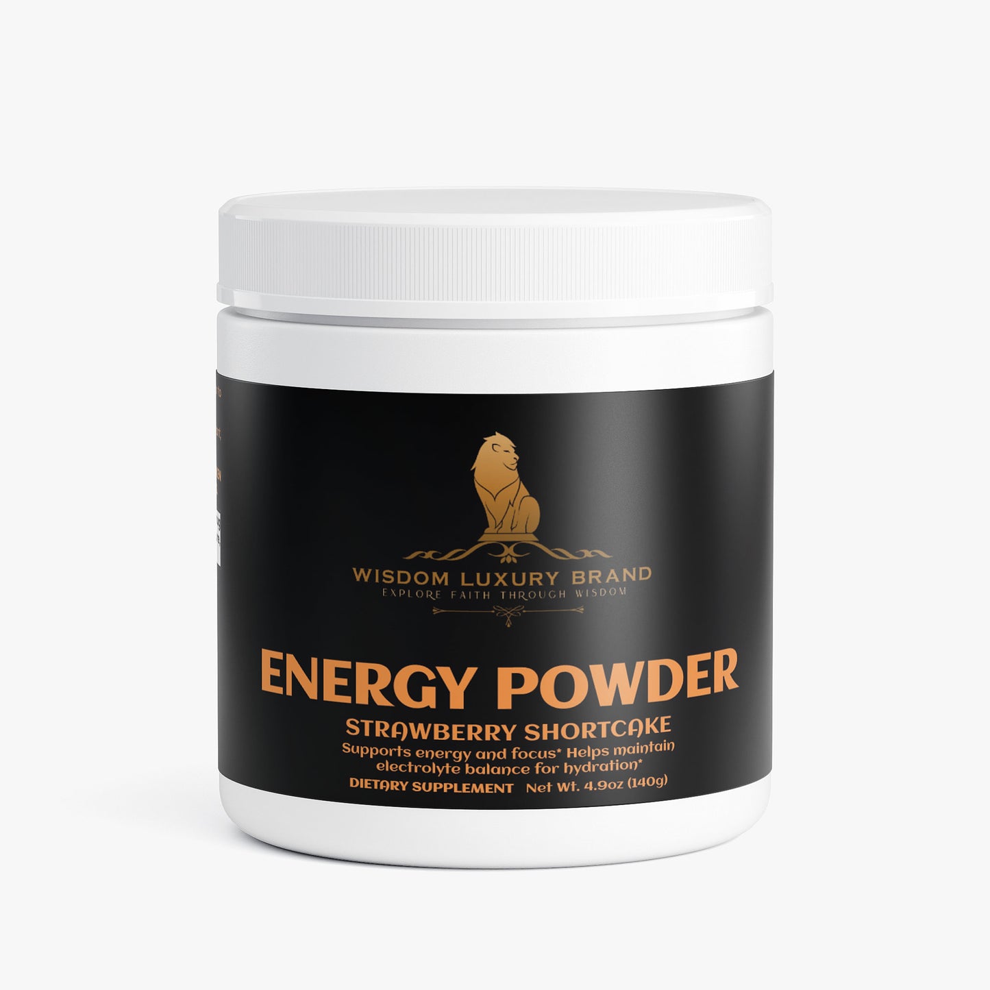 Energy Powder (Strawberry Shortcake)