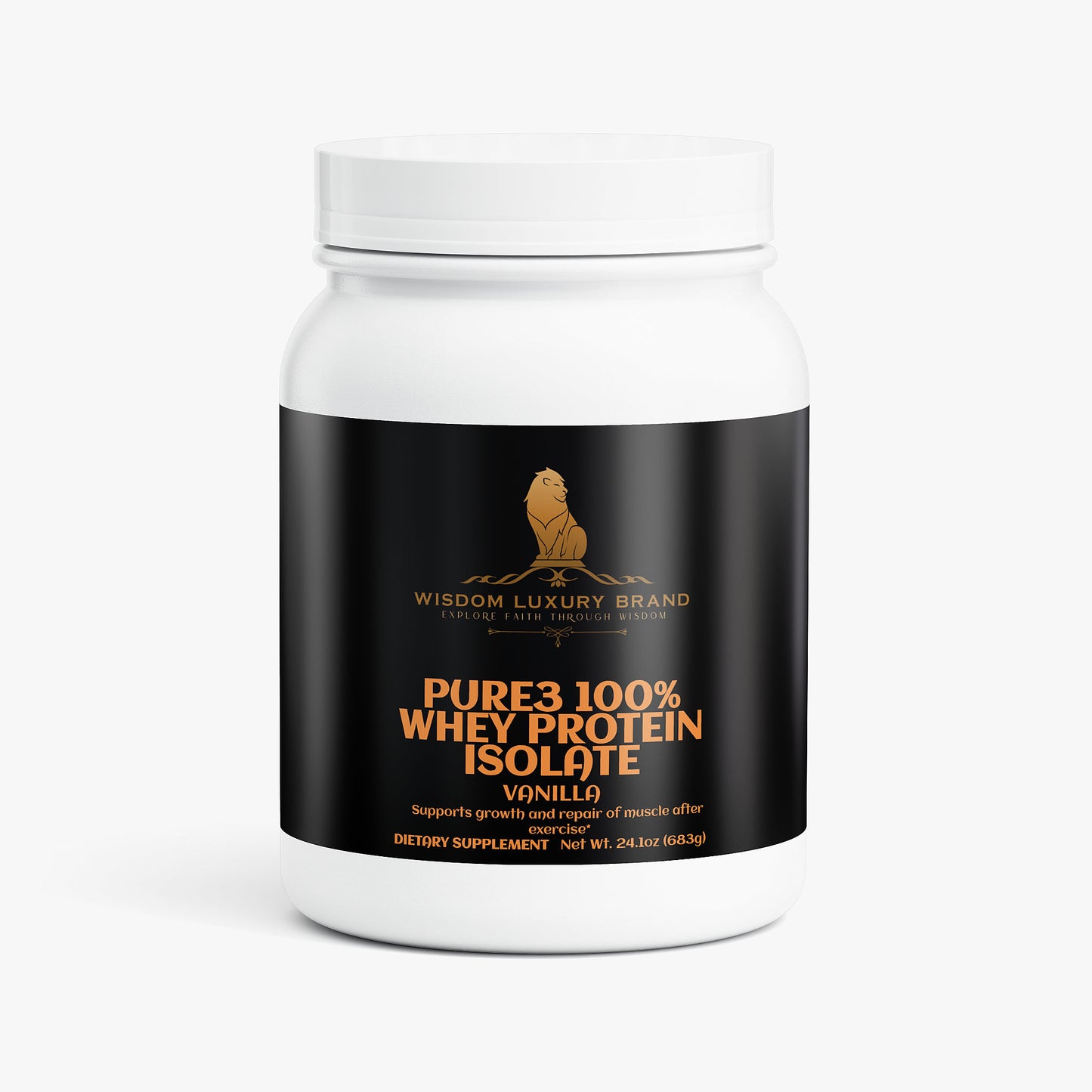 Pure3 100% Whey Protein Isolate (Vanilla)
