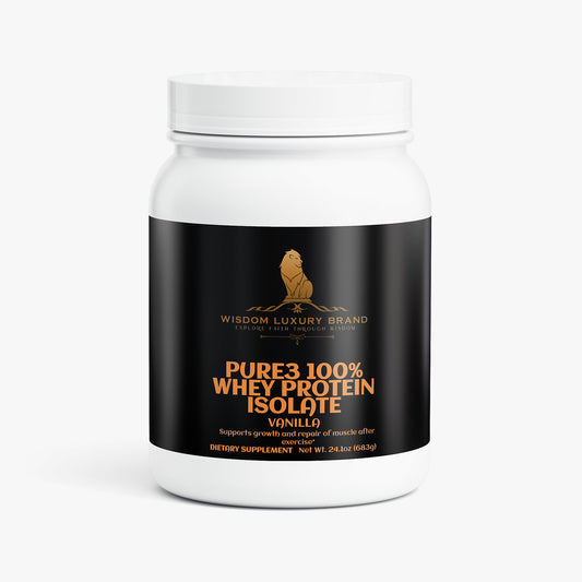 Pure3 100% Whey Protein Isolate (Vanilla)
