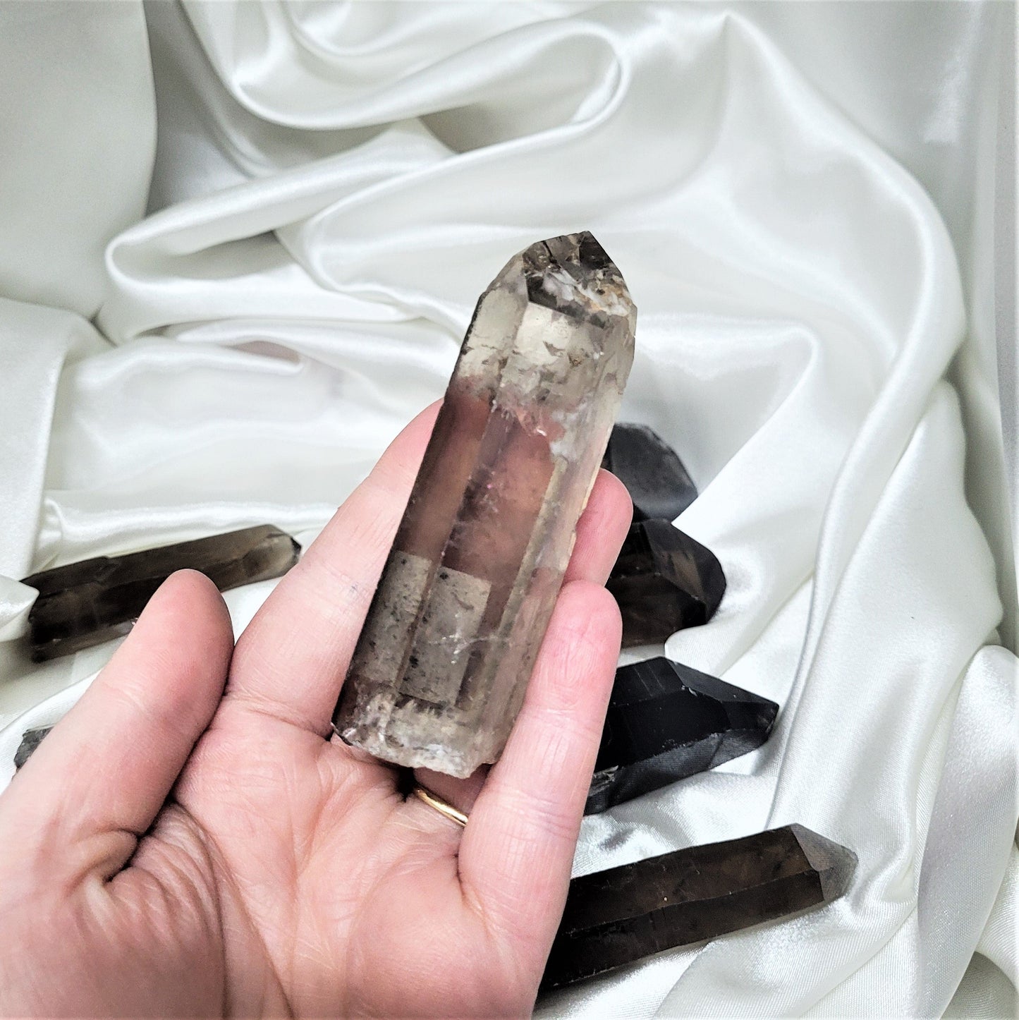 Smoky Quartz Raw Points