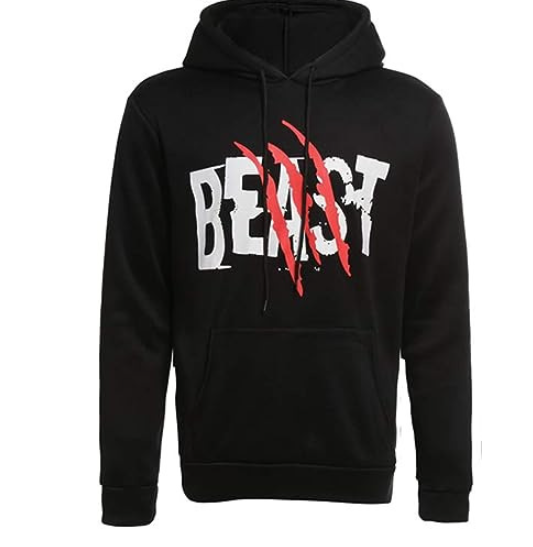 Couple's Beast Beauty Printed Hoodie (Matching Set)