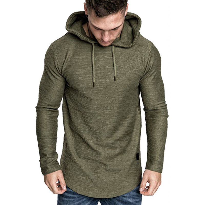 Men's Slim-Fit Hooded Sweater