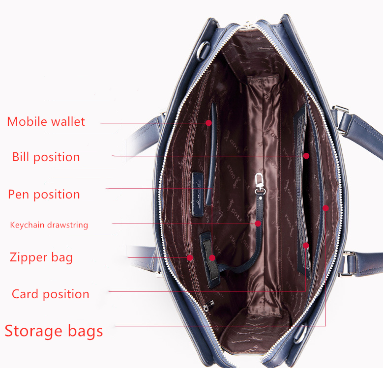 Leather Briefcase for Men