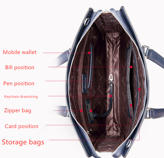 Leather Briefcase for Men