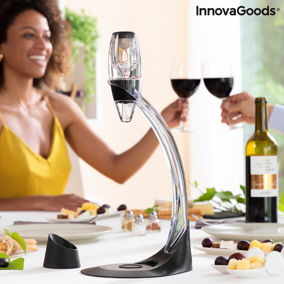 Professional Wine Aerator with Tower Stand and Non-Drip Base Winair
