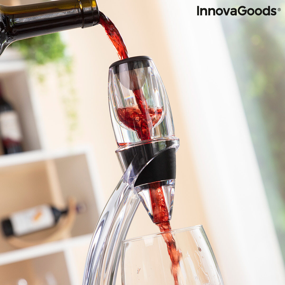 Professional Wine Aerator with Tower Stand and Non-Drip Base Winair