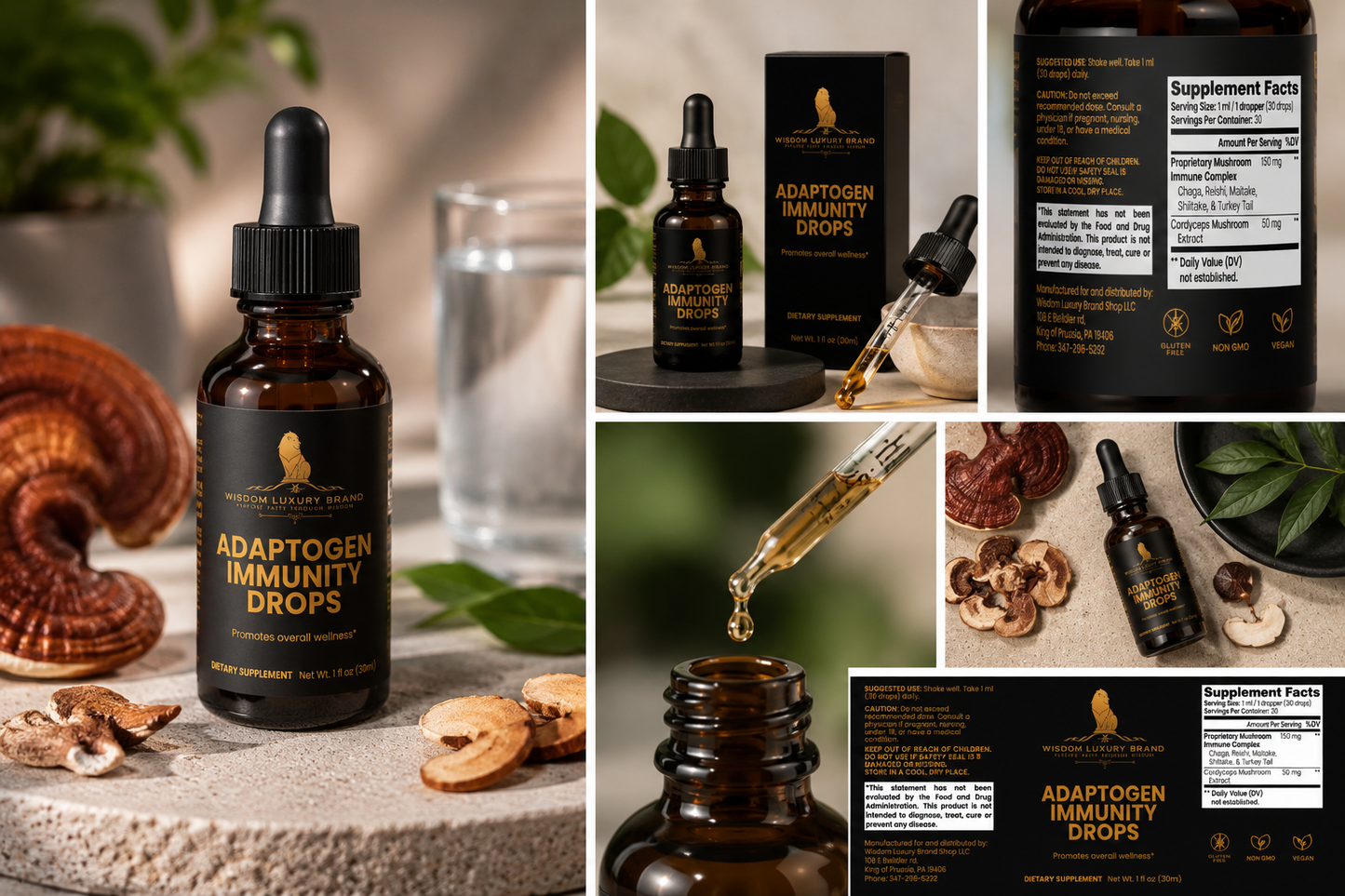 Adaptogen Immunity Drops