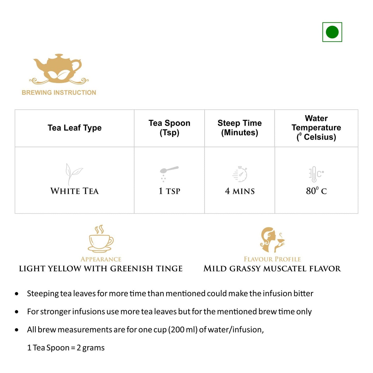 Darjeeling Moonshine White Tea