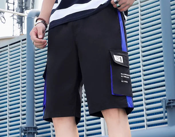 Men's Casual Loose Five-Point Shorts for Youth Fashion