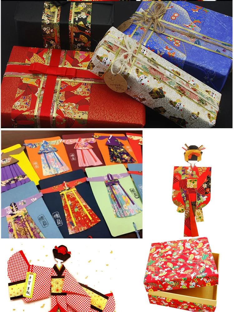 21x28cm Japanese Origami Folding Paper Handcraft Art Work Gift Wrapping Paper Packing Paper 20 Sheets