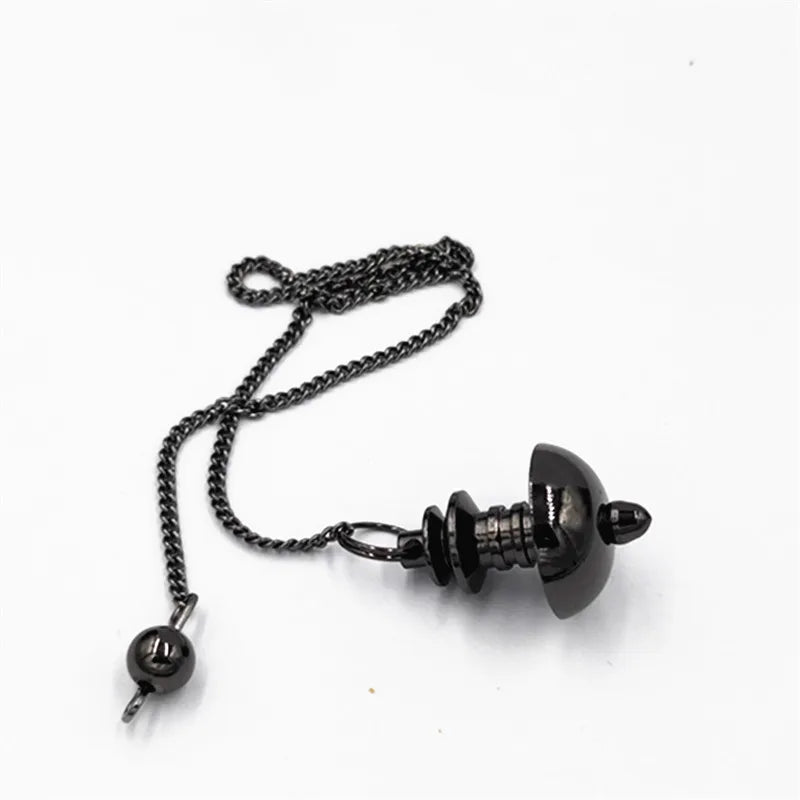 pendulum pendant male Dowsing Healing Metal Dowsing Pendulum Copper Pendent Pendulum for Reiki Healing Divinatio
