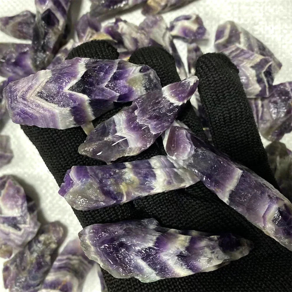 Natural Beautiful Dream Amethyst Crystal Rough Stone Specimens Energy Healing Crystals Mineral Specimen
