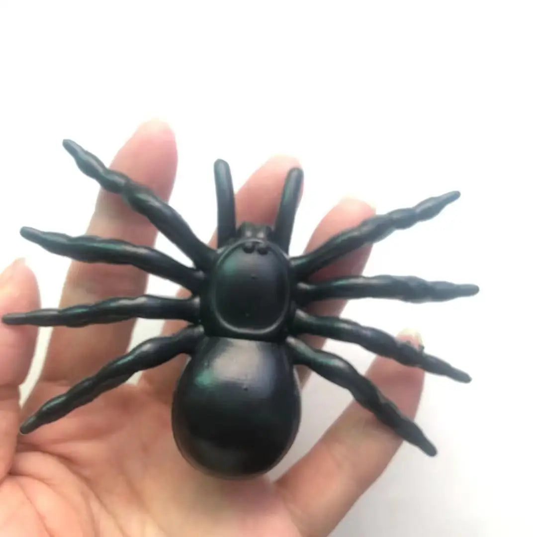 Black Spider Halloween Decoration Supplies Festival Supplies Funny Prank Toys Useful Decoration Realistic Prop