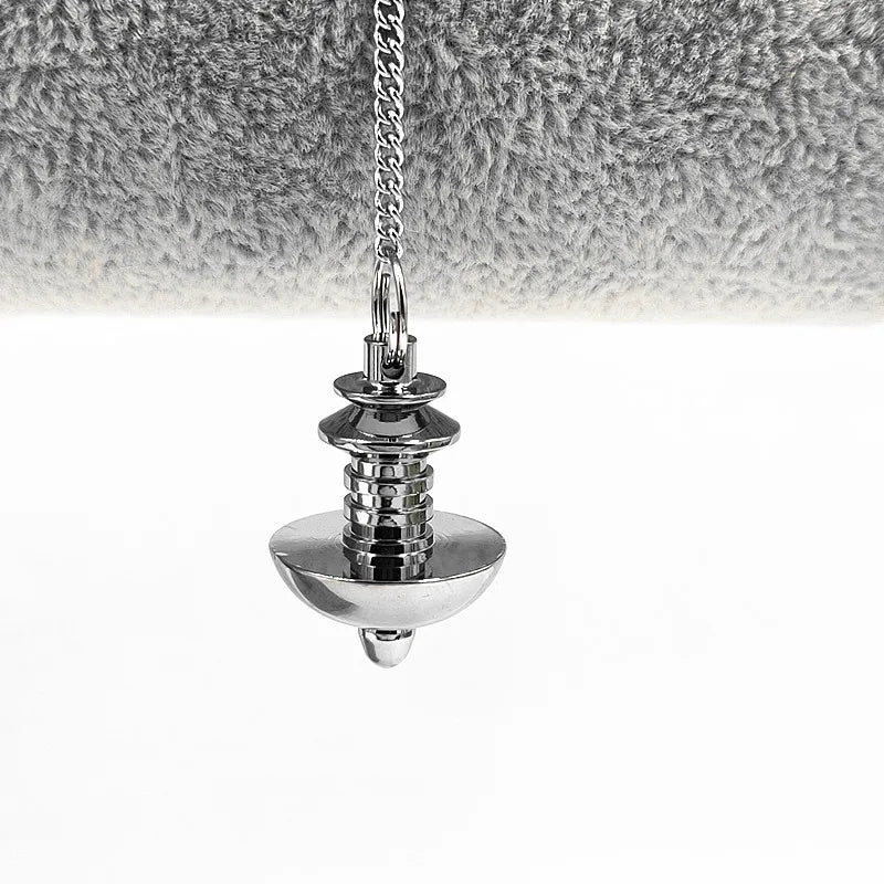 pendulum pendant male Dowsing Healing Metal Dowsing Pendulum Copper Pendent Pendulum for Reiki Healing Divinatio