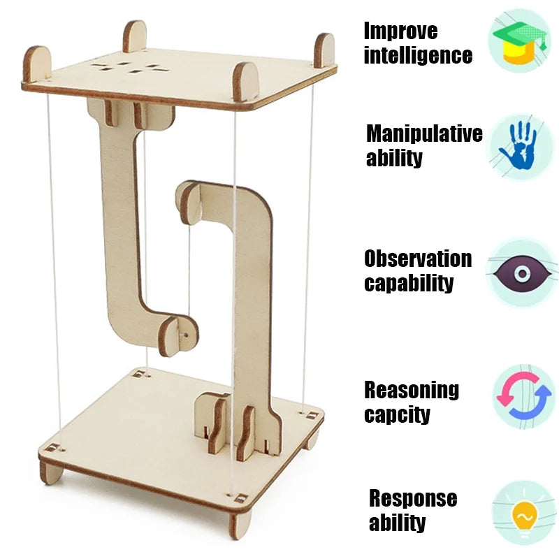 STEM Toys Science Tecnología DIY Anti Gravity Tensegrity Structure Floating Table Model Toy Physical Teaching Aid Kid Child Gift