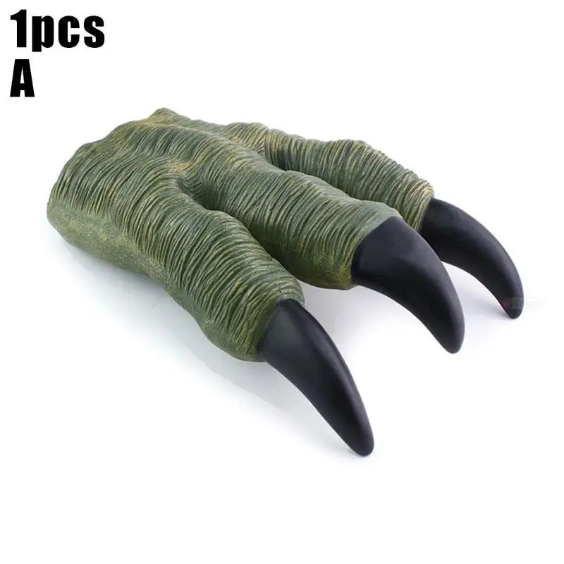 Dinosaur Claw Gloves Cosplay Jurassic Play Model Halloween Werewolf Trick Children Toys Kids Party Gift Prop Hands Q4H5