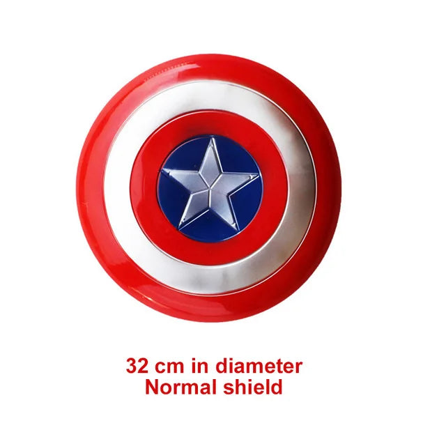 The Avengers Captain America Costume Child Cosplay Super Hero Halloween Role Play Led Shield Mask Sword Launcher Toys For Kids