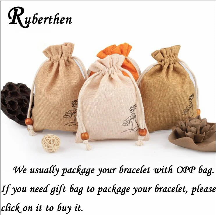 Ruberthen 8 MM Pyrite Citrine Healing Crystal Bracelet Mens Womens Powerful Healing Gemstone Bracelet