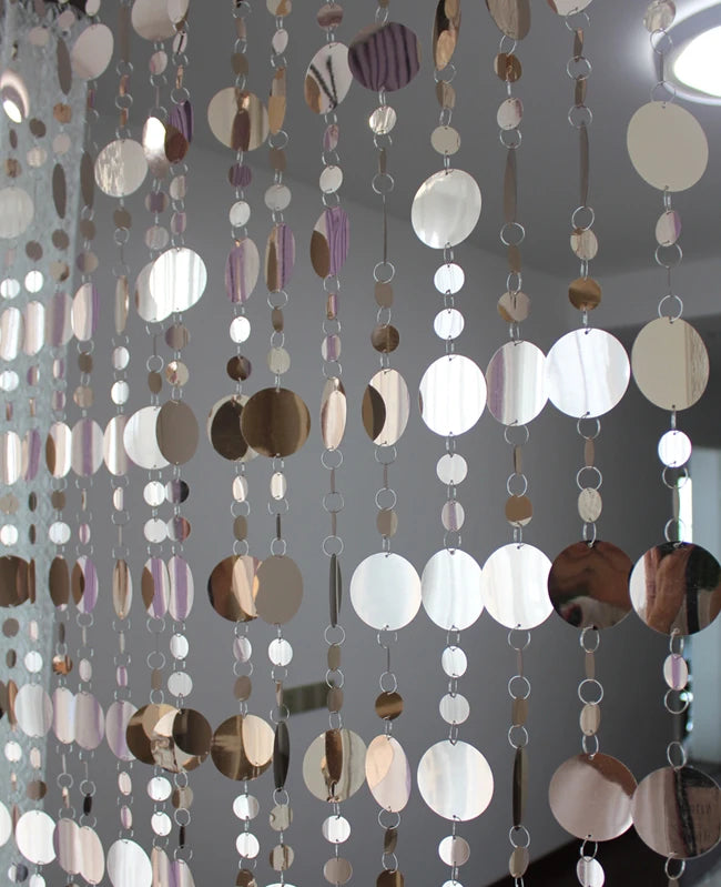PVC sequins Curtains  Household items partitions Plastic curtain Home supplies Festive wedding decoration