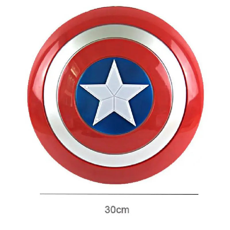 The Avengers Captain America Costume Child Cosplay Super Hero Halloween Role Play Led Shield Mask Sword Launcher Toys For Kids