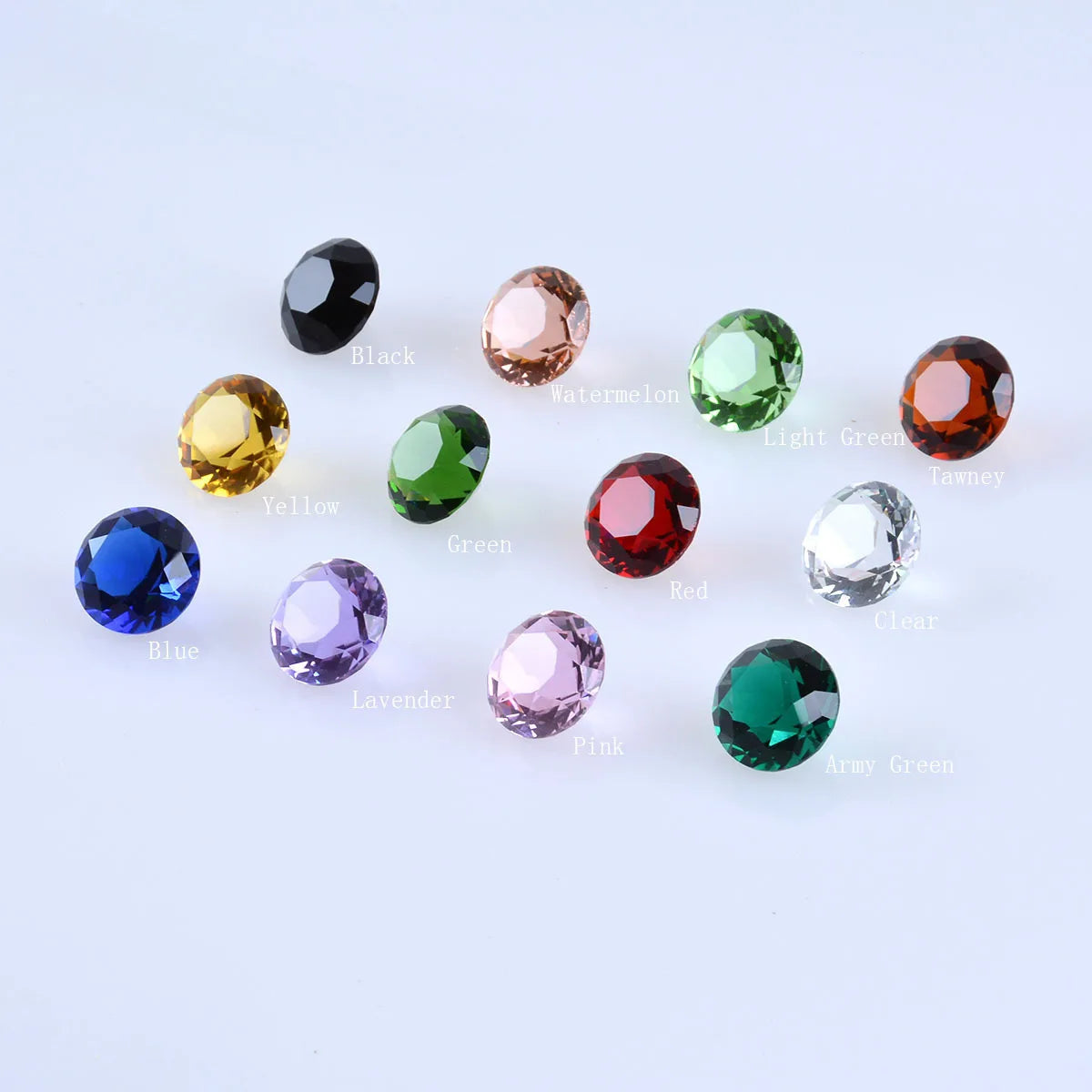 Crystal Glass Marbles Diamond  30mm Crafts Ornament Jewelry Home Decor Accessories Gift