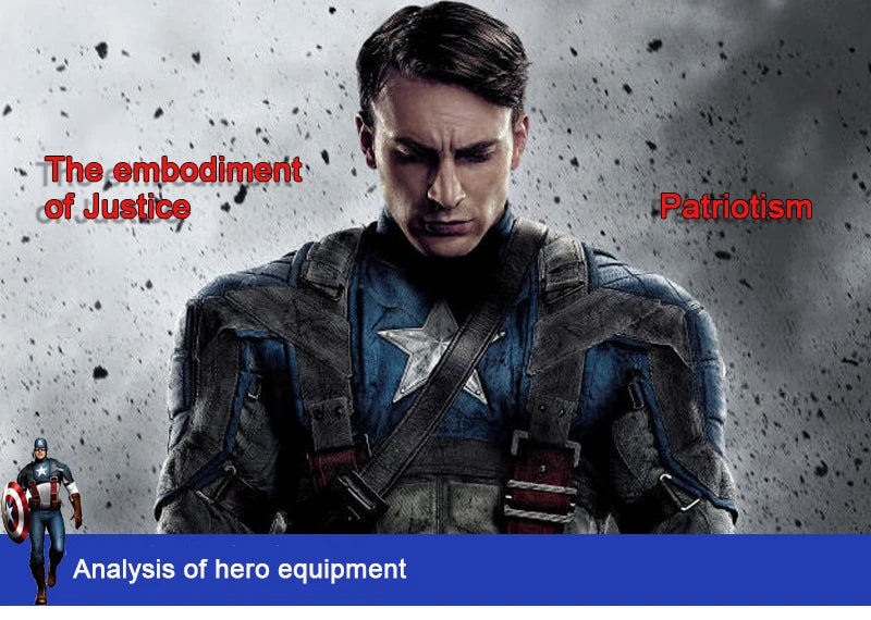 The Avengers Captain America Costume Child Cosplay Super Hero Halloween Role Play Led Shield Mask Sword Launcher Toys For Kids